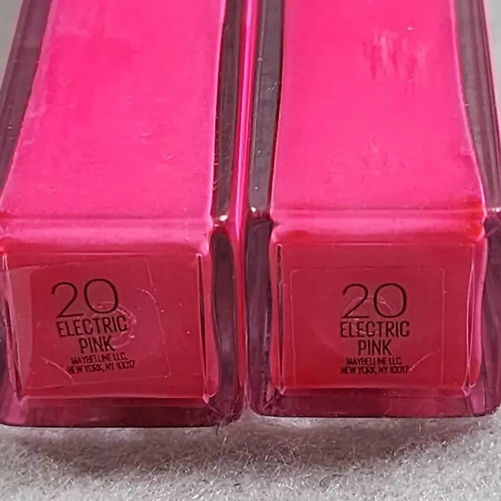 Maybelline New York 20 ELECTRIC PINK X2 Vivid Matte Liquid ColorSensational NEW
